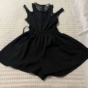 Tobi Black Lace Dress